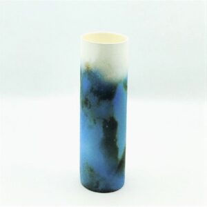 The Sussex Guild Turquoise/Blue Cylinder Vase Tessa Wolfe Murray