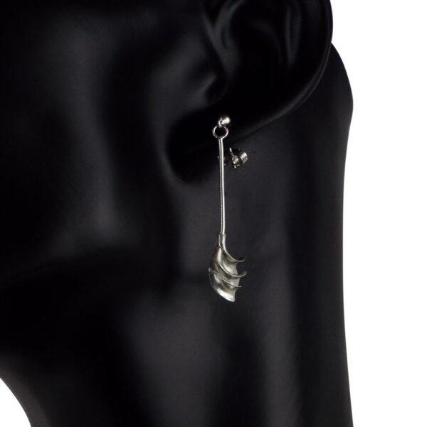 The Sussex Guild Plume dangly stud earrings style 1 Anne V Massey 1