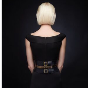 The Sussex Guild Leather corset belt Renata Koch 1