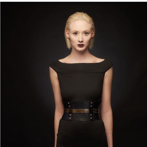 The Sussex Guild Leather corset belt Renata Koch