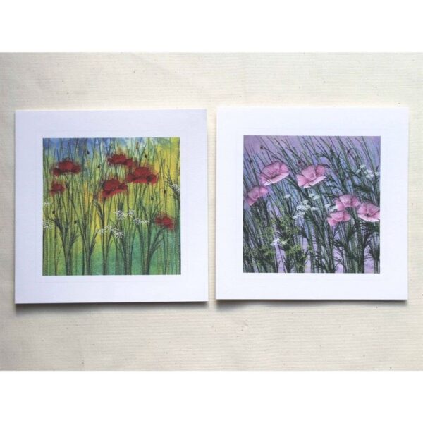 The Sussex Guild Floral Greetings Cards – set 2 Wendy Dolan 2