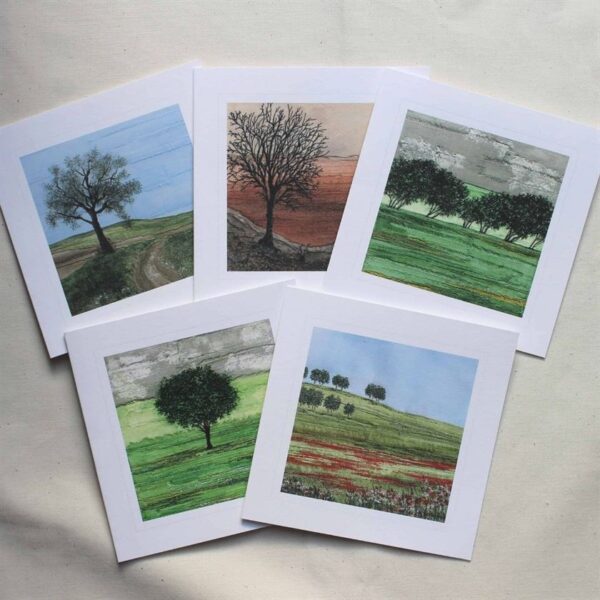 The Sussex Guild Landscape Greetings Cards Wendy Dolan