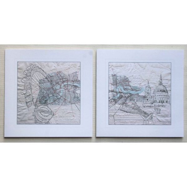 The Sussex Guild Greetings Cards with Map Designs Wendy Dolan 2