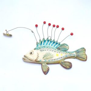 The Sussex Guild Ceramic Spiny Fish Angela Evans