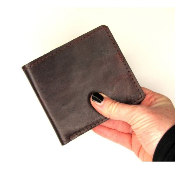 The Sussex Guild Slim bifold leather wallet Renata Koch 2