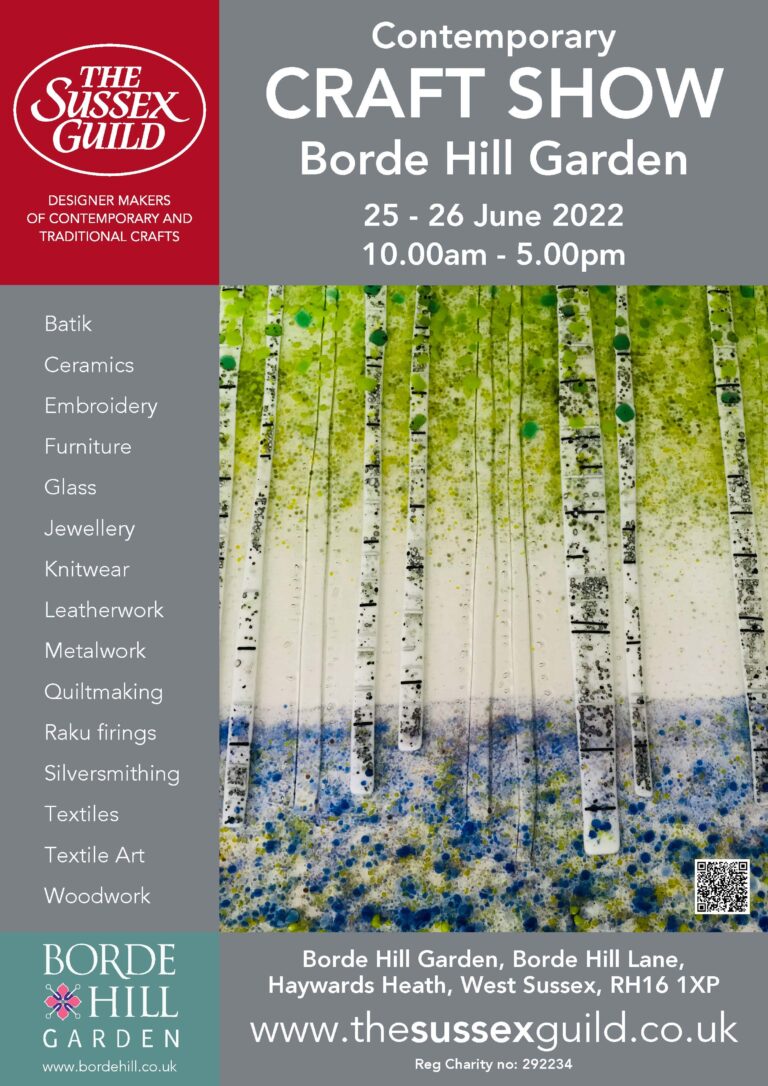 Borde-Hill -Contemporary-Craft-Show-A4 Poster