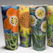 Ceramics-Lisa-Katzenstein-Line-of-vases