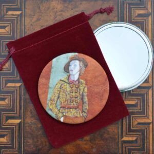 The Sussex Guild Portrait handbag mirror - Dolly