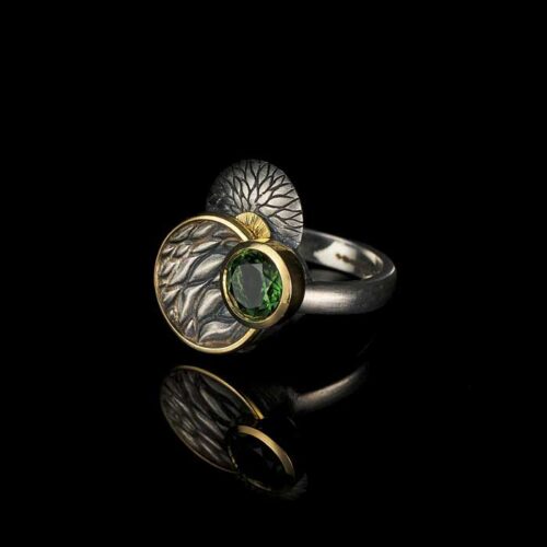 Jewellery-Sylvaine-Frouin-Marek-Machlowski-green-tourmaline-layer-ring
