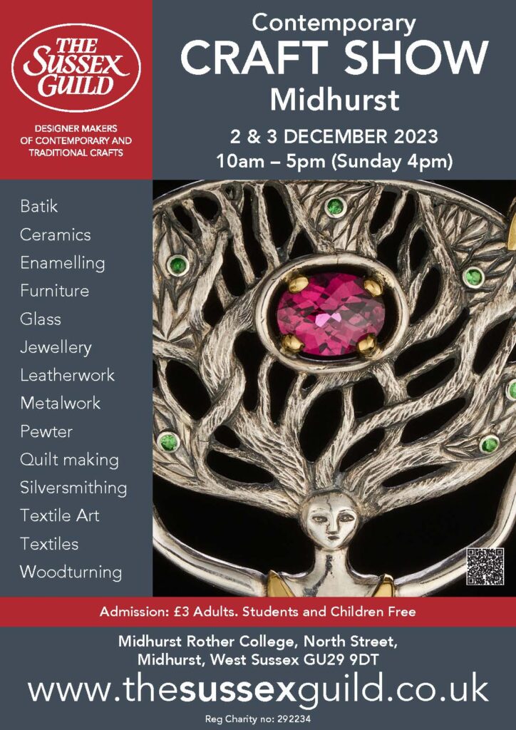 Midhurst Contemporary Craft Show Poster 2023