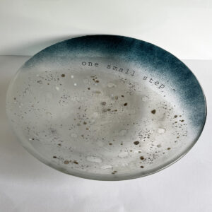 The Sussex Guild Large Moon Landing glass bowl