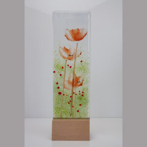 The Sussex Guild Poppy glass
