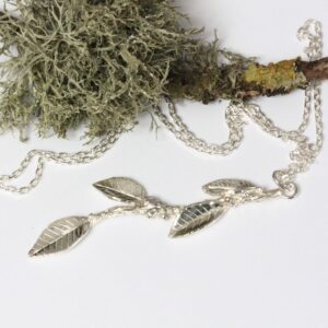 The Sussex Guild Laurel Leaf Necklace  1