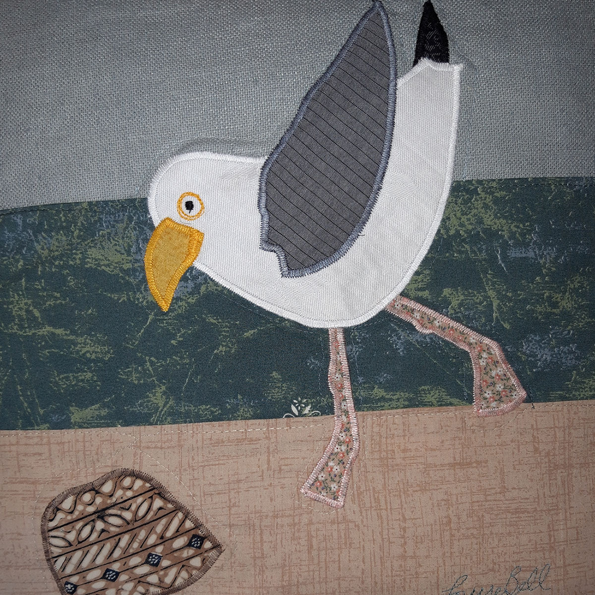 striped border Louise Bell