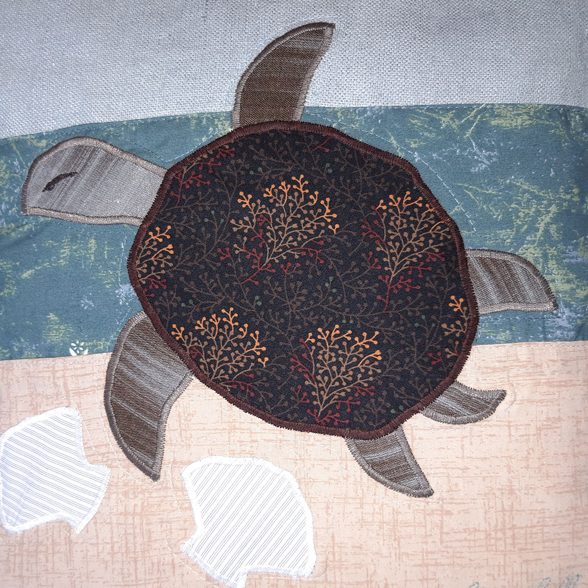 striped border Louise Bell