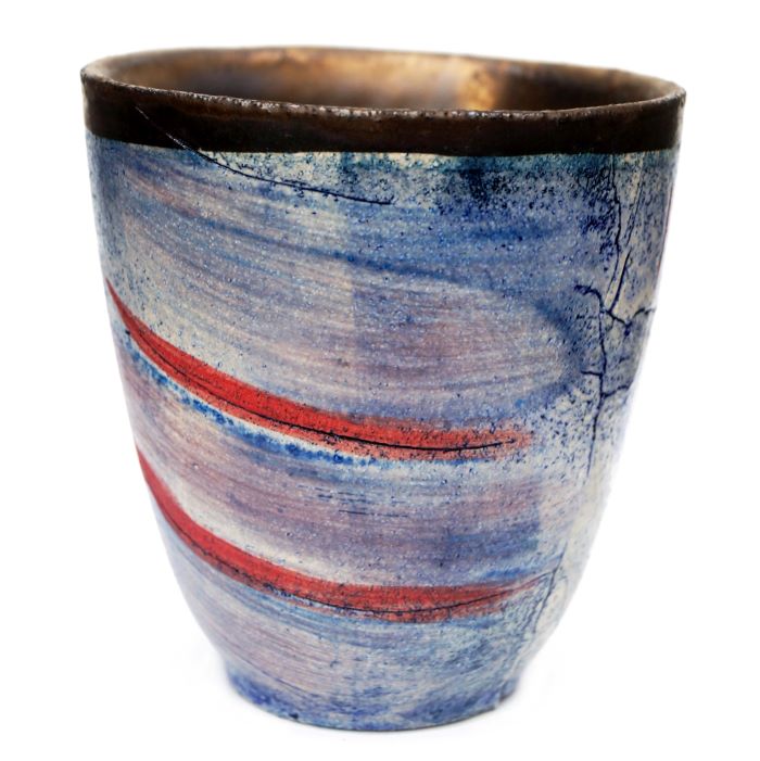 Ceramic beaker by Jessica Jordan