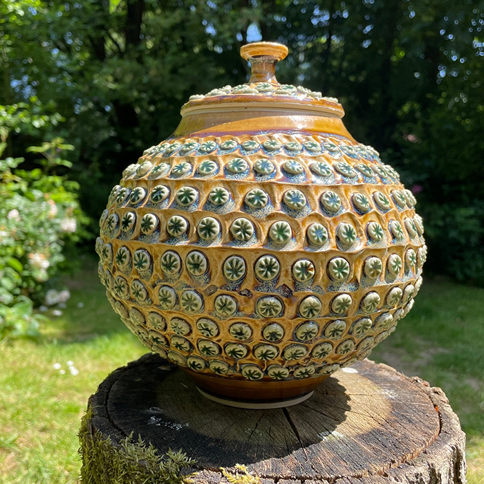 Ceramic jar by Paul Kirnig