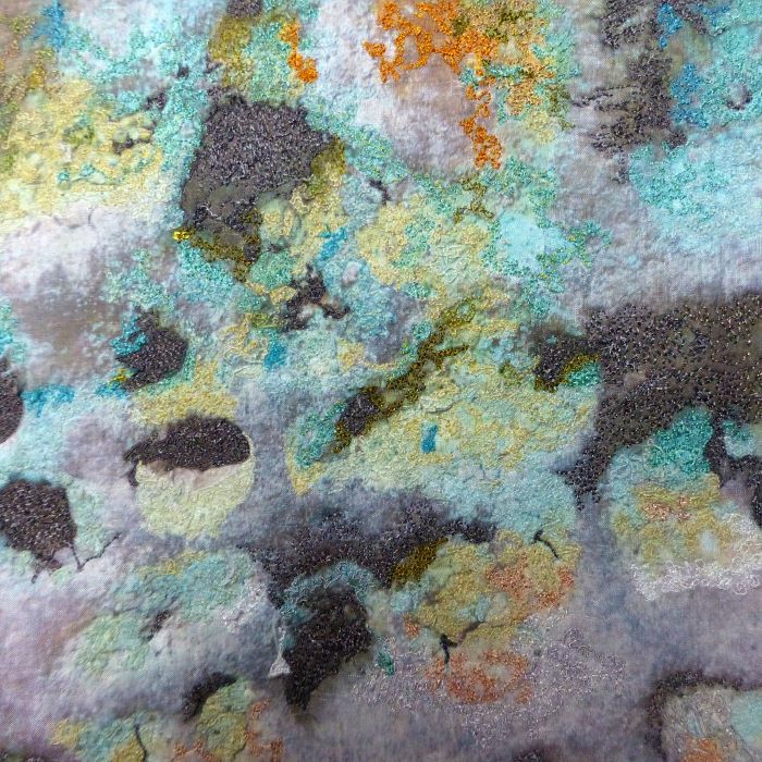 Eridge rocks lichen textile