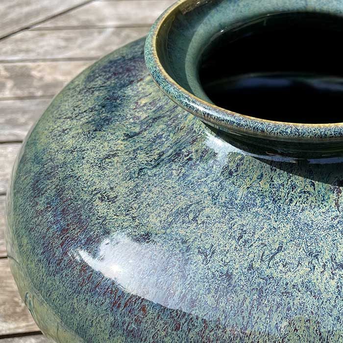 Ceramics-Paul-Kirnig-Layered-Glaze-Jar