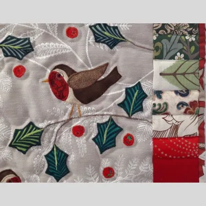 The Sussex Guild Christmas Robins Wall Hanging II 1