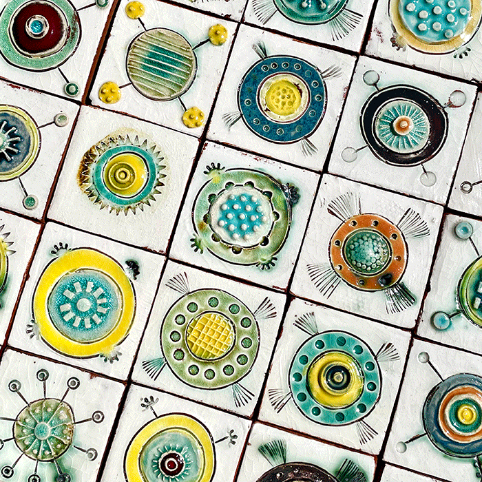 Ceramics-Angela-Evans-Amoeba-Tiles