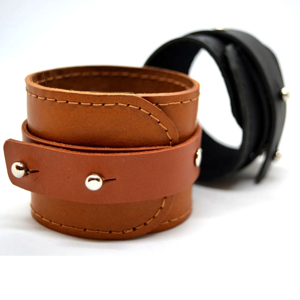 Unisex Leather Cuff - Image 3