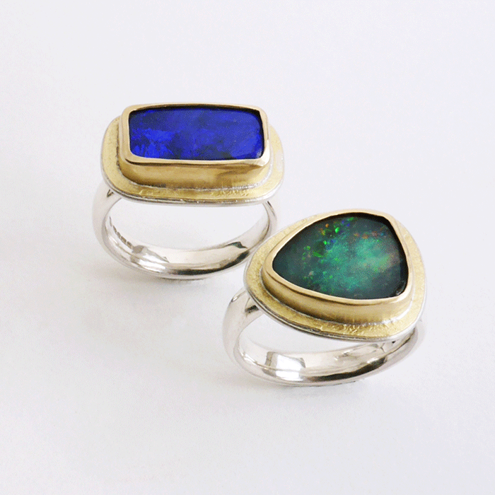 Jewellery-Naomi-James-Australian-opal-rings
