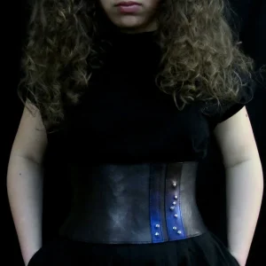 Heléna leather corset belt
